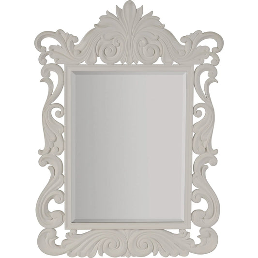 Aries Mirror by Lexington in polo mallet white. Made from unique in a unique style.