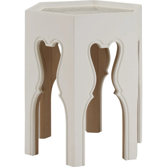 Bilbao Hexagonal End Table by Lexington. Made from unique in a unique style.