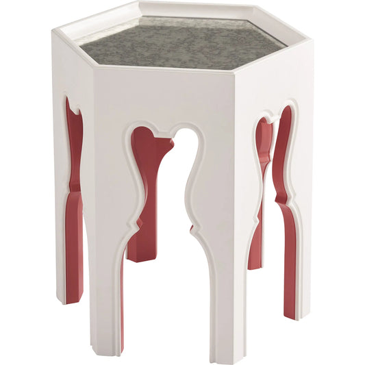 Bilbao Hexagonal End Table by Lexington. Made from unique in a unique style.