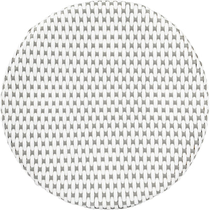 Tobias Wood Bar Stool by Butler Specialty Company. Made from rattan, polyurethane synthetic rattan in a coastal style.