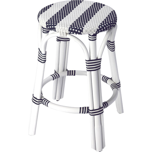 Tobias Round Counter Stool by Butler Specialty Company. Made from unique in a coastal style.