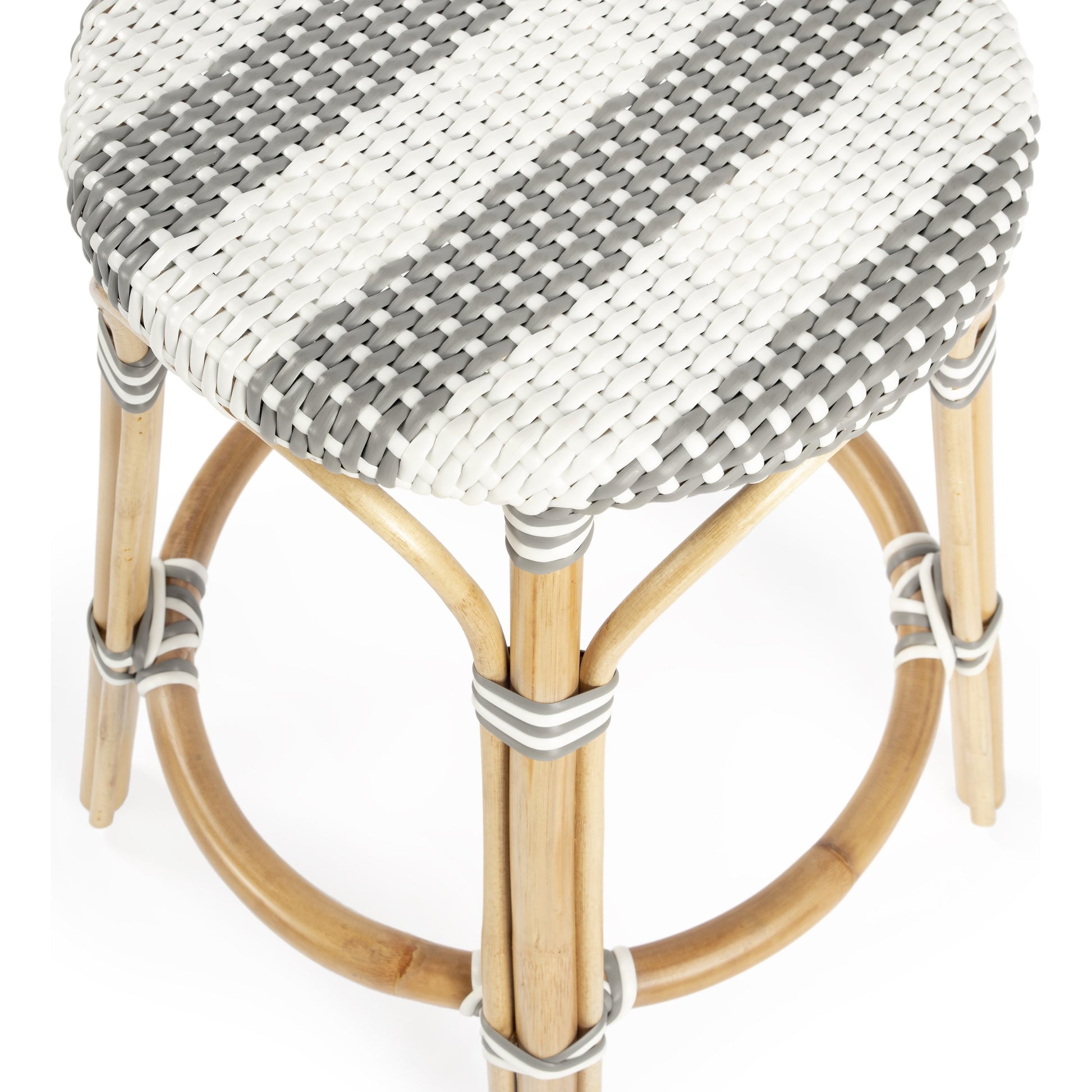 Tobias Round Counter Stool by Butler Specialty Company. Made from unique in a coastal style.