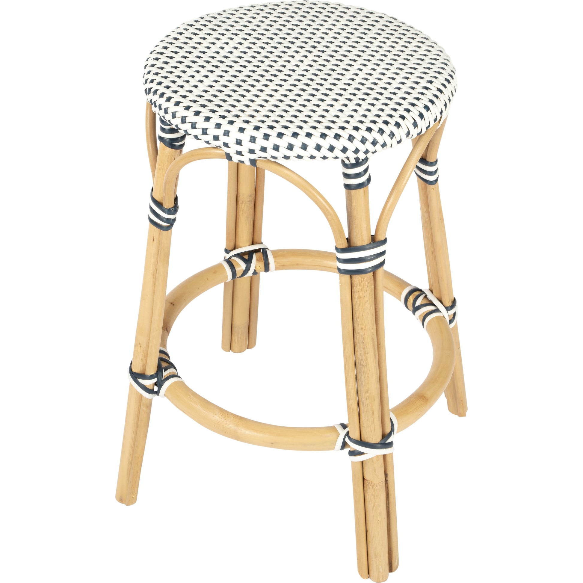 Tobias Round Counter Stool by Butler Specialty Company. Made from unique in a coastal style.