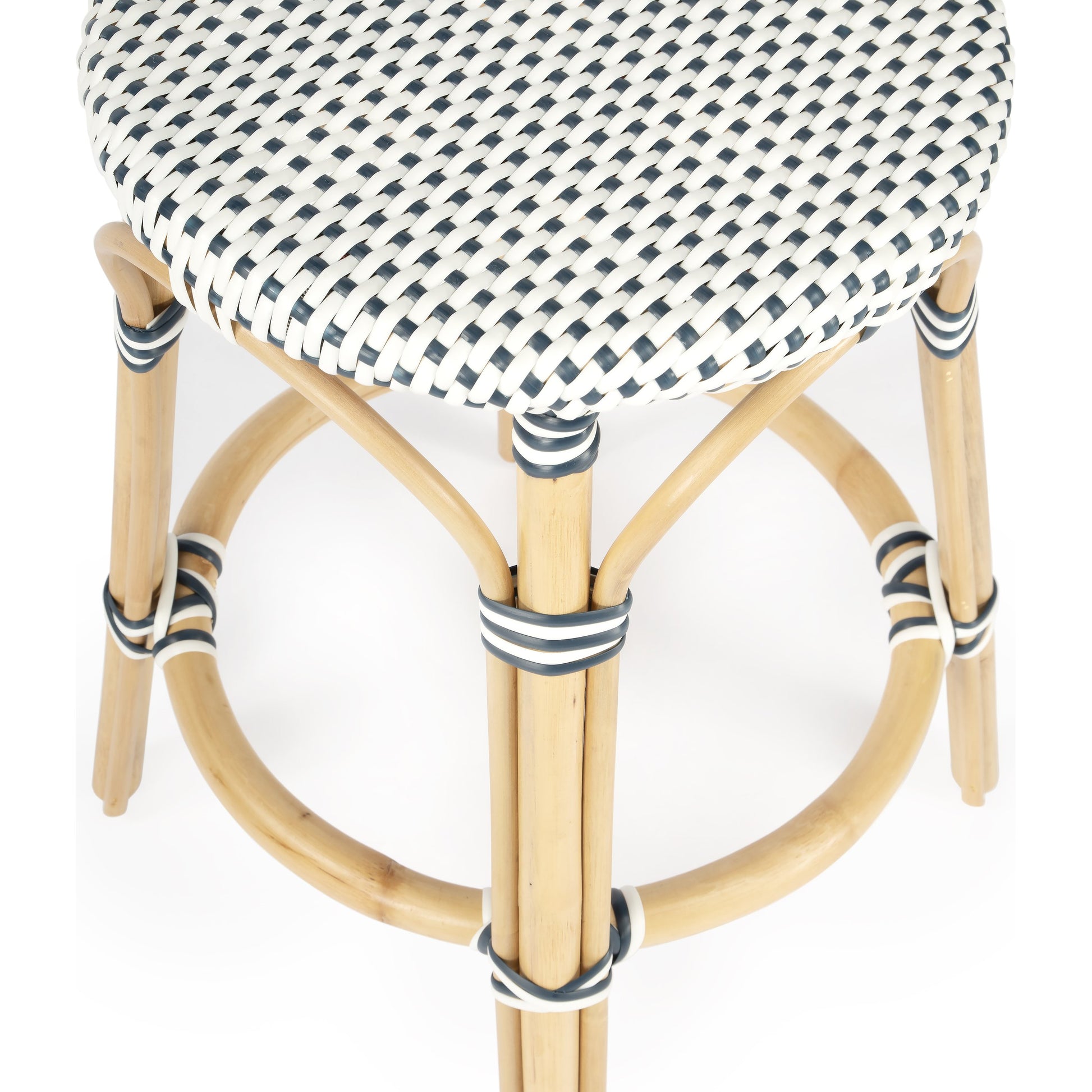 Tobias Round Counter Stool by Butler Specialty Company. Made from unique in a coastal style.