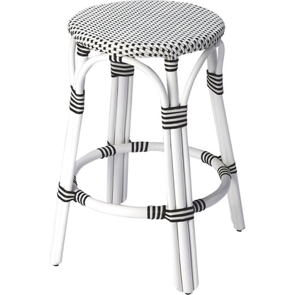 Tobias Round Counter Stool by Butler Specialty Company. Made from unique in a coastal style.