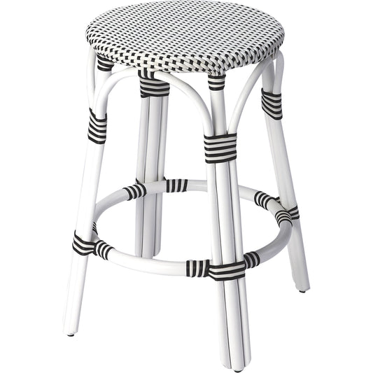 Tobias Round Counter Stool by Butler Specialty Company. Made from unique in a coastal style.