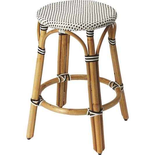 Tobias Round Counter Stool by Butler Specialty Company. Made from unique in a coastal style.