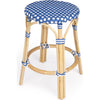 Blue and White Dot