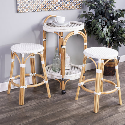 Tobias Round Counter Stool by Butler Specialty Company. Made from unique in a coastal style.