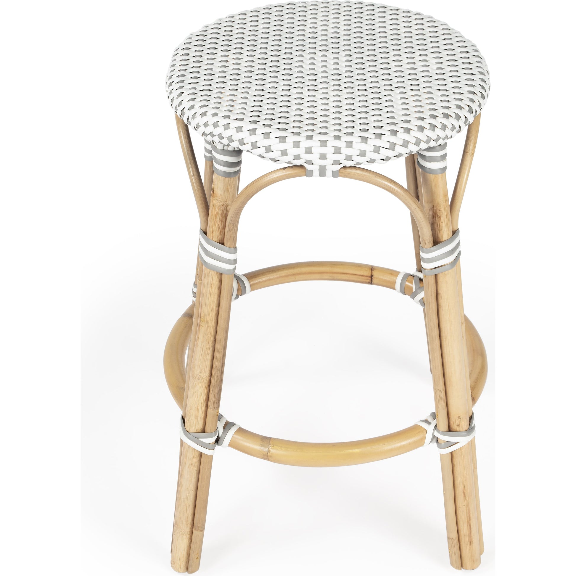 Tobias Round Counter Stool by Butler Specialty Company. Made from unique in a coastal style.