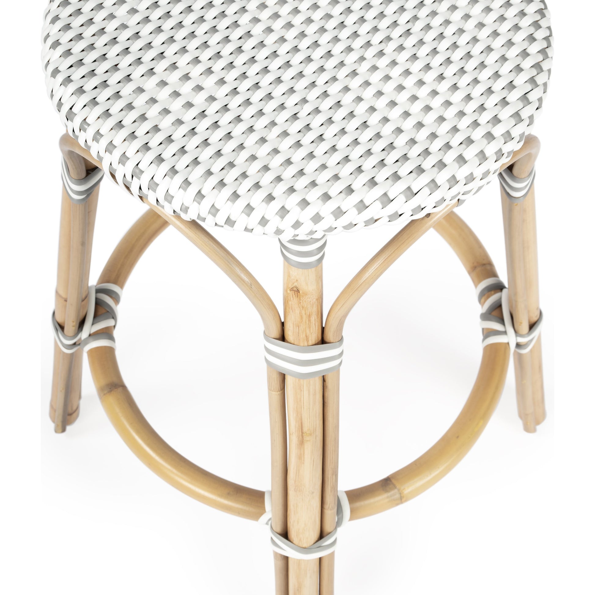 Tobias Round Counter Stool by Butler Specialty Company. Made from unique in a coastal style.