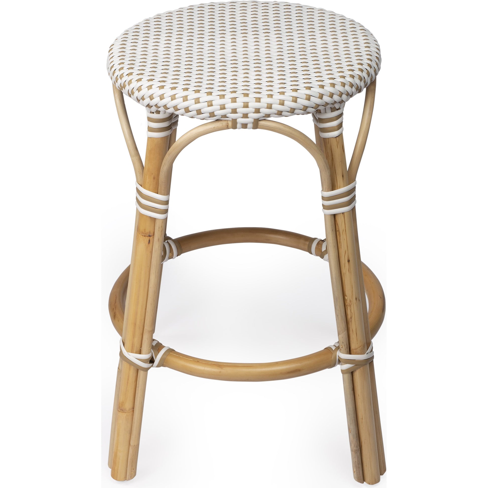 Tobias Round Counter Stool by Butler Specialty Company. Made from unique in a coastal style.