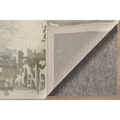 Kendall KDL8A62F Rug by Feizy in ivory, blue, gray. Made from viscose, wool in a unique style.