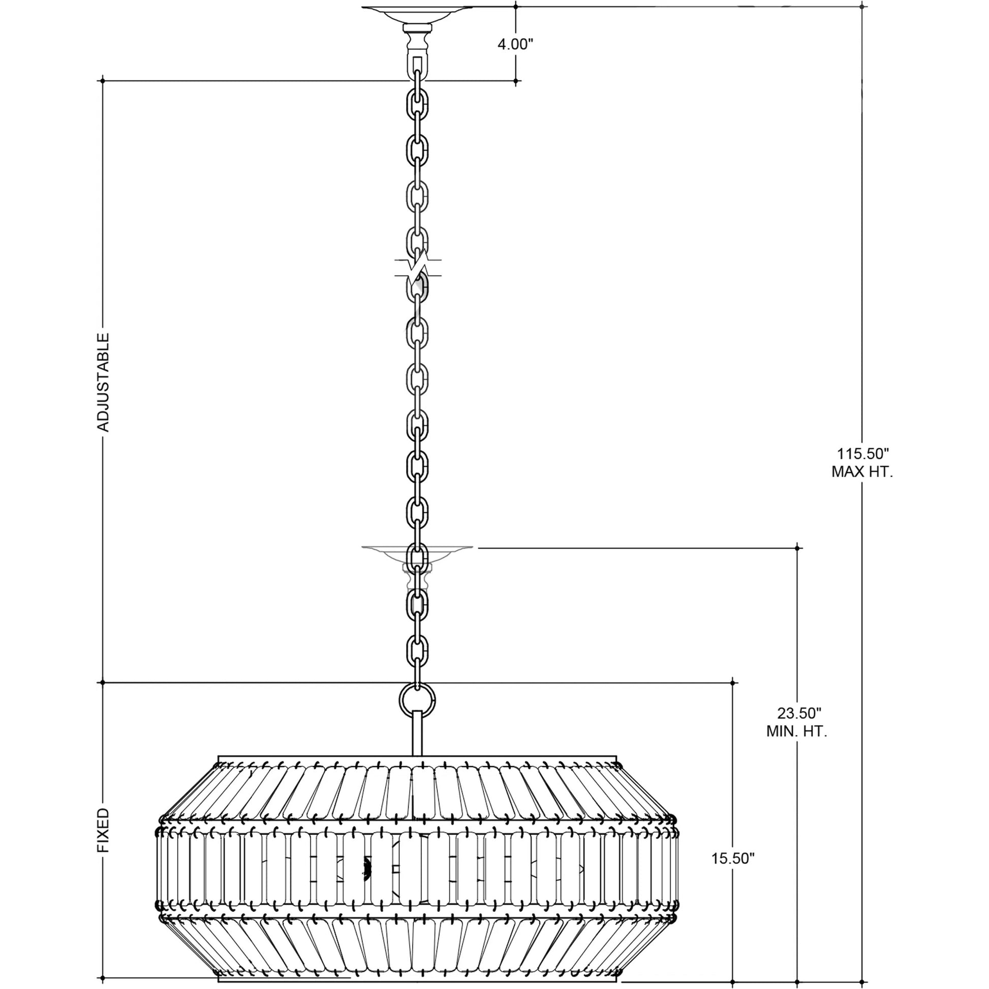 Centurion Recycled Glass Chandelier by Currey and Company in clear, satin black. Made from recycled glass, wrought iron in a traditional style.