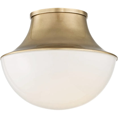 Lettie Led Flush Mount by Hudson Valley. Made from steel in a modern style.