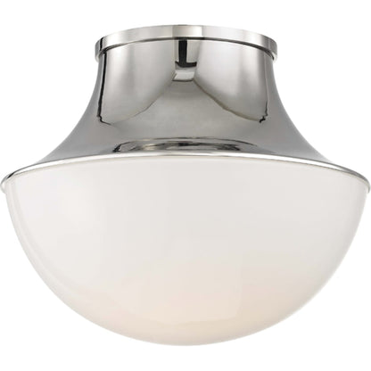 Lettie Led Flush Mount by Hudson Valley. Made from steel in a modern style.