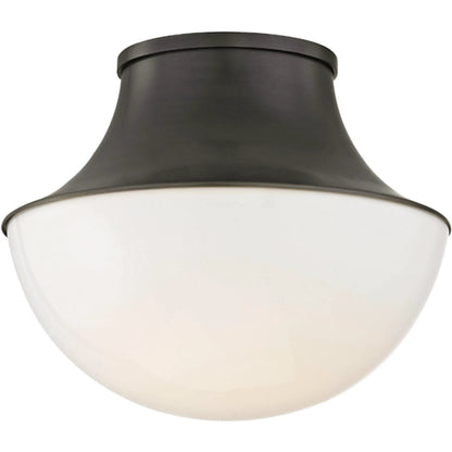 Lettie Led Flush Mount by Hudson Valley. Made from steel in a modern style.