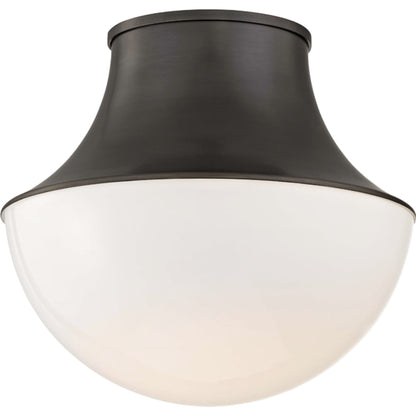 Lettie Led Flush Mount by Hudson Valley. Made from steel in a modern style.