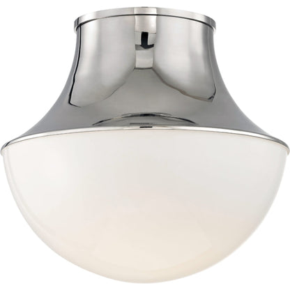 Lettie Led Flush Mount by Hudson Valley. Made from steel in a modern style.