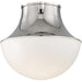 Lettie Led Flush Mount by Hudson Valley. Made from steel in a modern style.