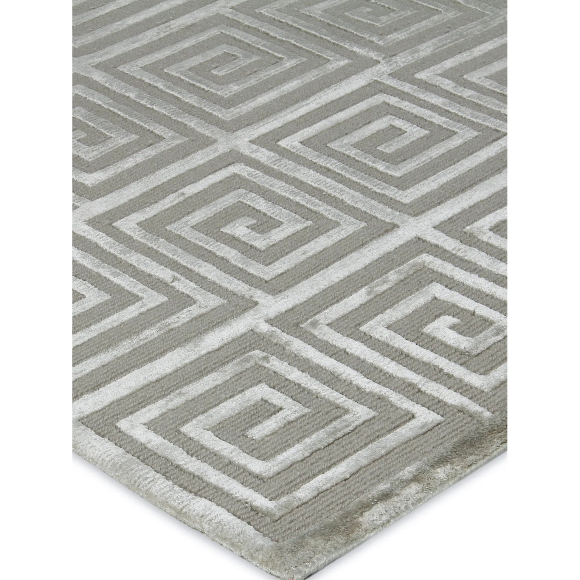Greek Key Rug by Exquisite Rugs. Made from wool, viscose in a unique style.