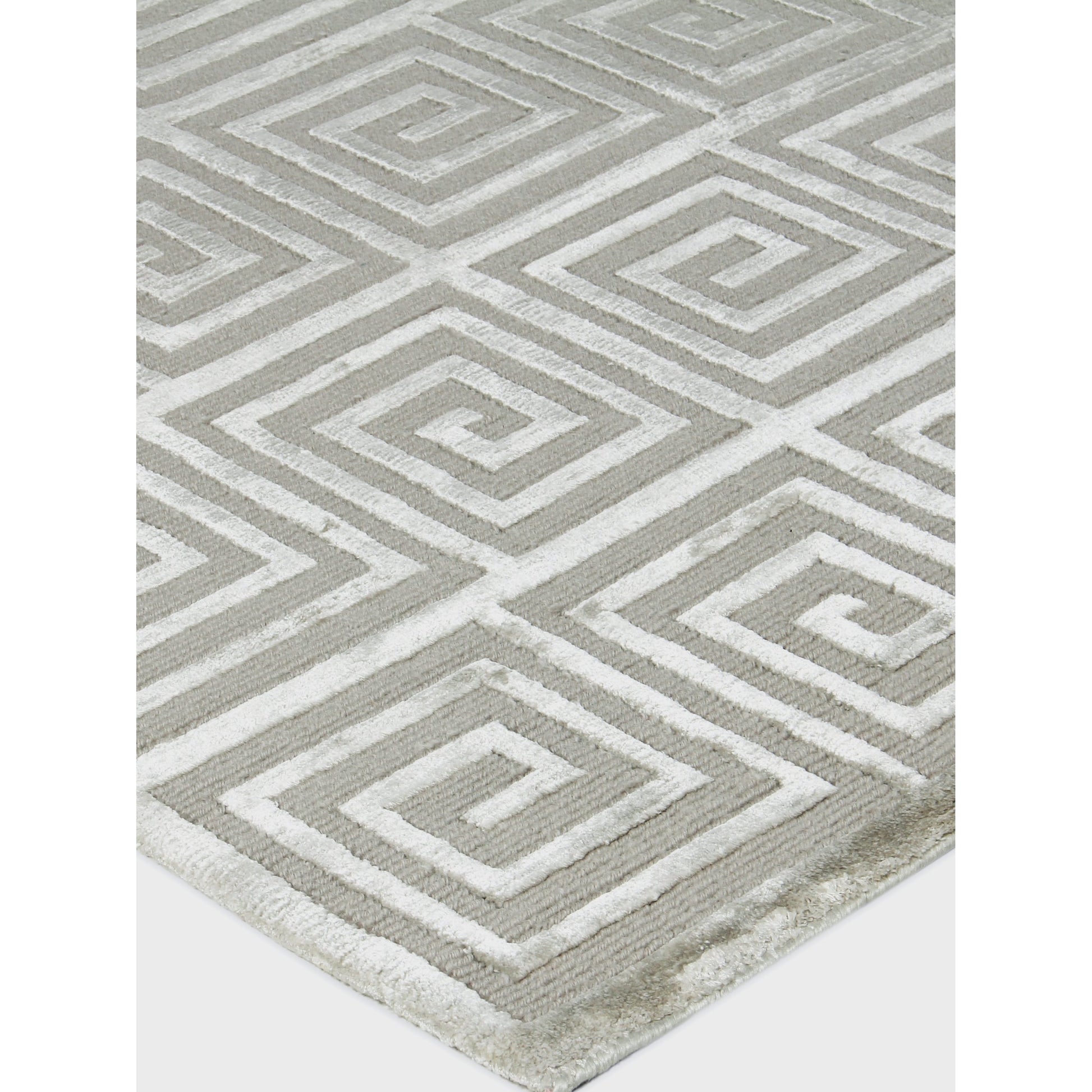 Greek Key Rug by Exquisite Rugs. Made from wool, viscose in a unique style.