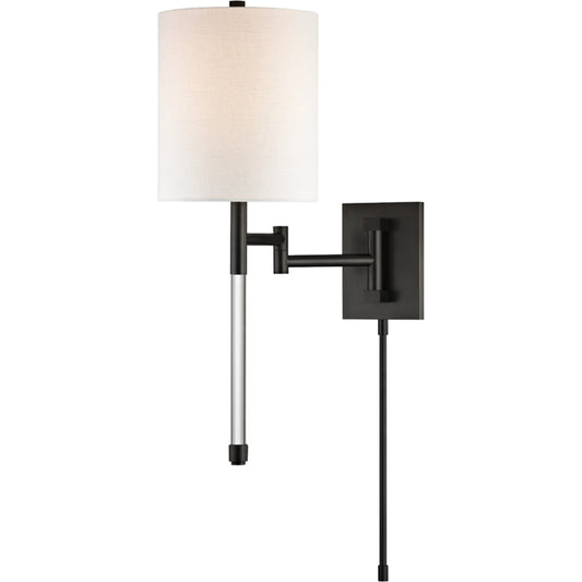 Englewood Wall Sconce by Hudson Valley. Made from brass in a modern style.