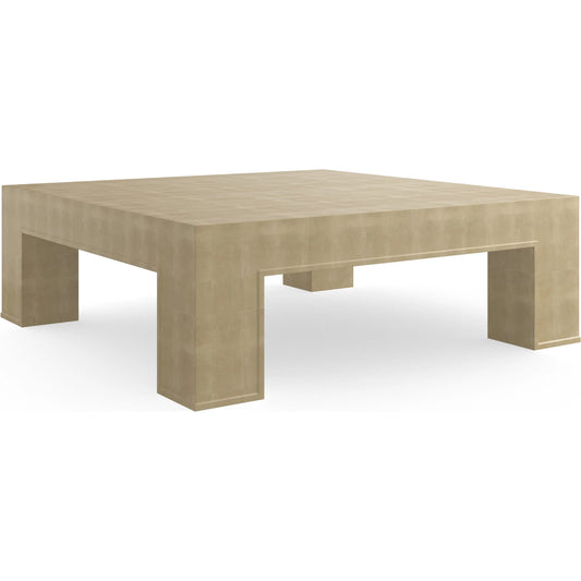 Dorado Cocktail Table by Caracole in oracle leaf. Made from unique in a unique style.