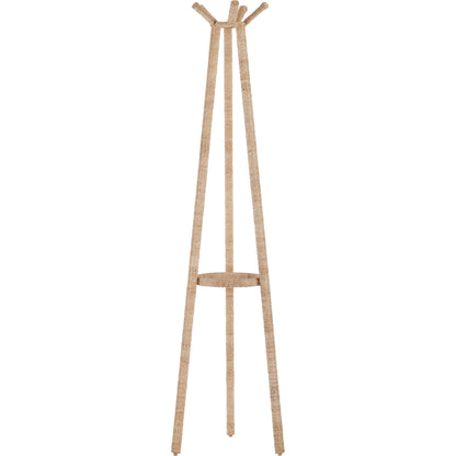Rolo Coat Rack by Currey and Company. Made from abaca rope, wrought iron in a modern style.