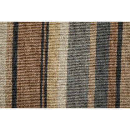 Silva Transitional Stripes Rug - I0499 by Feizy in gold, gray, tan. Made from wool in a unique style.