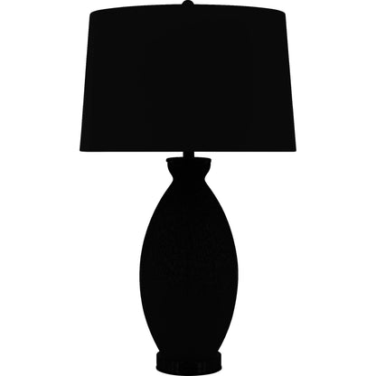 Hatira Table Lamp by Currey and Company in pale blue, white. Made from glass, optic crystal in a modern style.