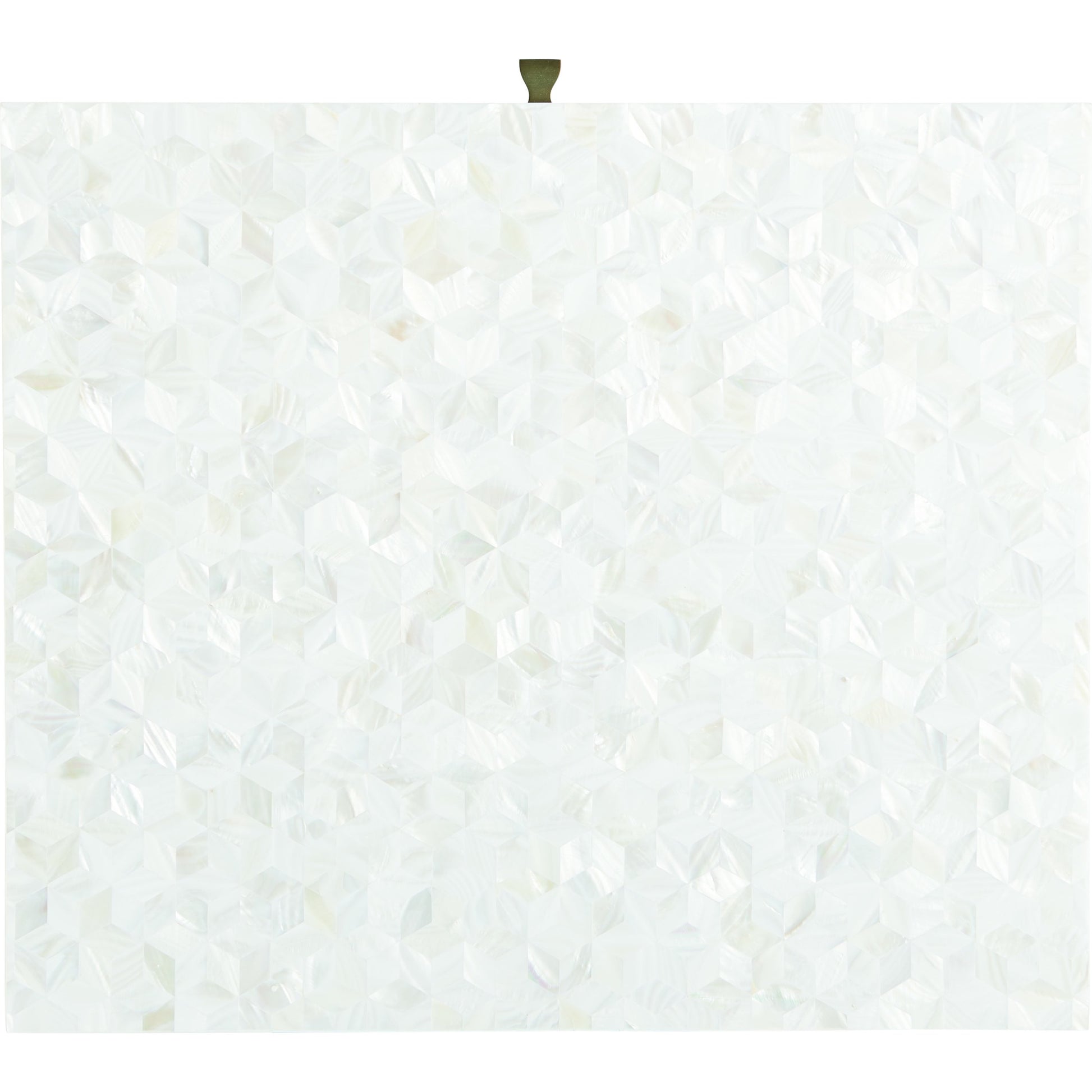 Bliss Bedside Table by Miranda Kerr Home in white and white lacquer. Made from unique in a transitional style.