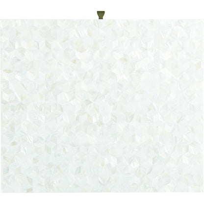 Bliss Bedside Table by Miranda Kerr Home in white and white lacquer. Made from unique in a transitional style.