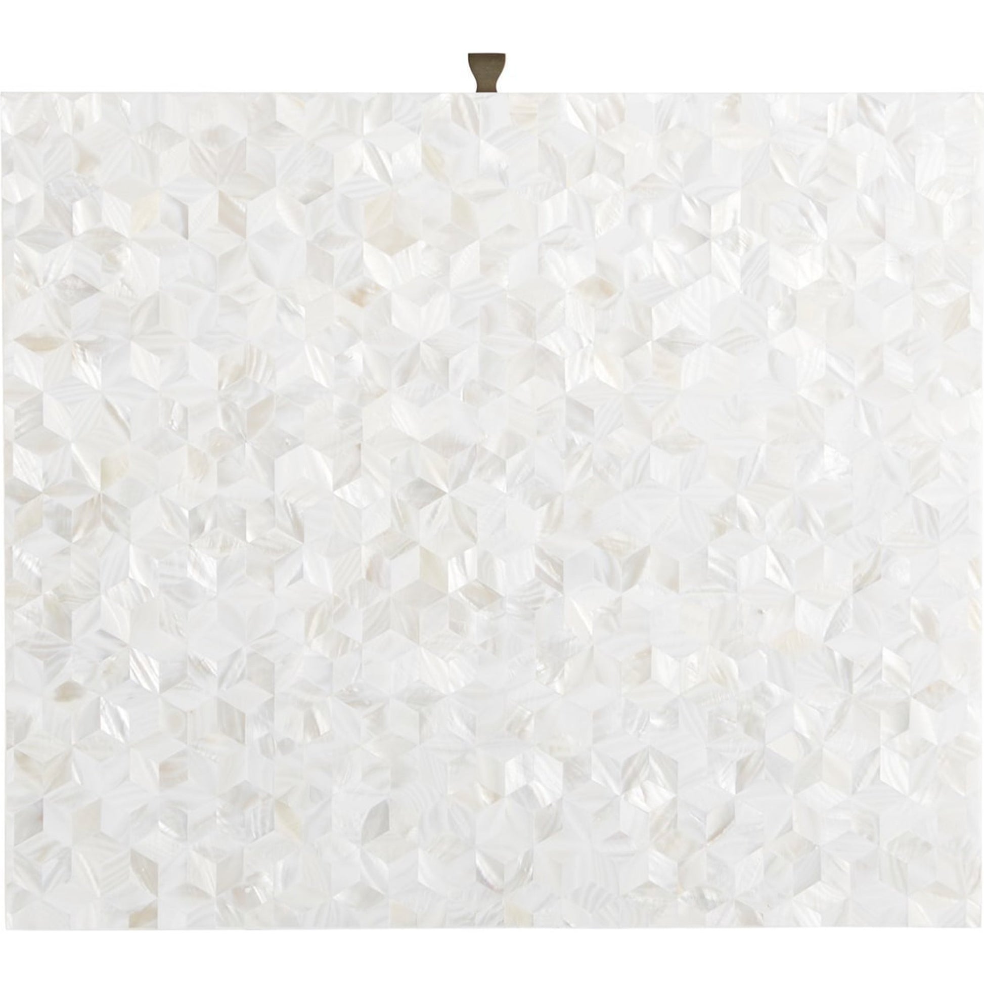 Bliss Bedside Table by Miranda Kerr Home in white and white lacquer. Made from unique in a transitional style.