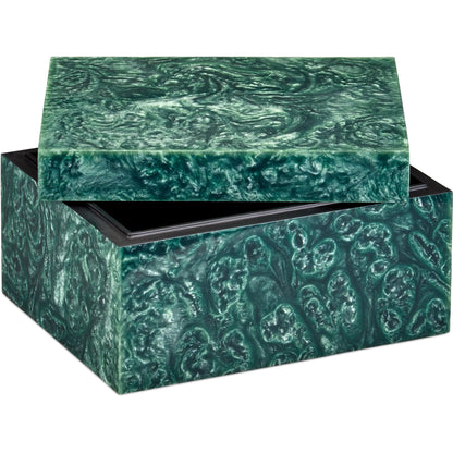 Rina Box by Currey and Company. Made from composite, engineered wood in a eclectic & global style.