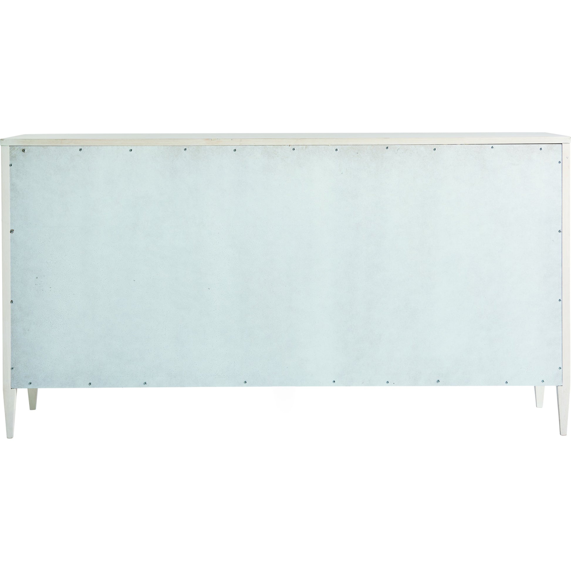 Chelsea Dresser by Miranda Kerr Home in gold and alabaster. Made from unique in a transitional style.