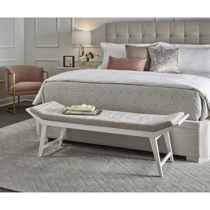 Uptown Bed by Miranda Kerr Home in gold and alabaster. Made from unique in a modern style.