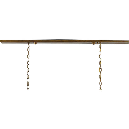 Maximus Chandelier by Currey and Company. Made from wrought iron, glass in a modern style.