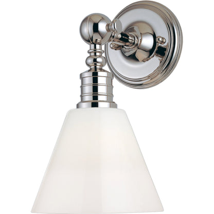 Darien Wall Sconce by Hudson Valley in distressed bronze. Made from brass in a traditional style.