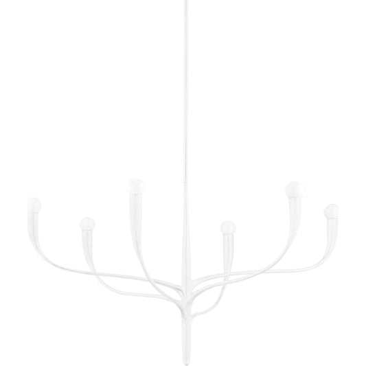 Labra Chandelier by Hudson Valley. Made from steel in a modern style.
