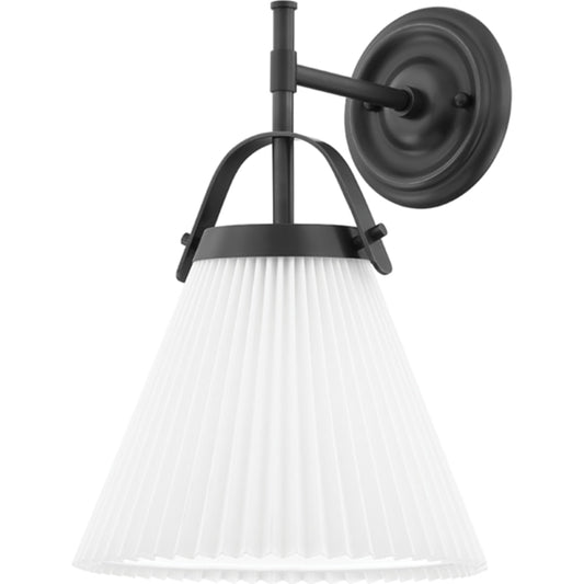 Aldridge Wall Sconce by Hudson Valley. Made from steel in a transitional style.