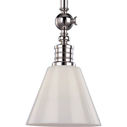 Darien Metal Pendant Light by Hudson Valley in distressed bronze. Made from brass in a rustic style.