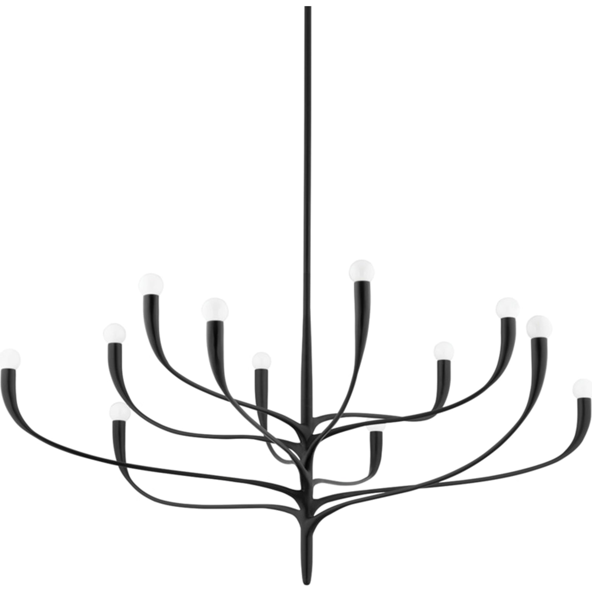 Labra Chandelier by Hudson Valley. Made from steel in a modern style.