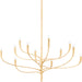 Labra Chandelier by Hudson Valley. Made from steel in a modern style.