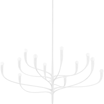 Labra Chandelier by Hudson Valley. Made from steel in a modern style.