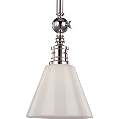 Darien Metal Pendant Light by Hudson Valley in distressed bronze. Made from brass in a rustic style.