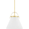 Aged Brass / Off White
