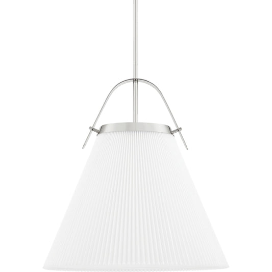 Aldridge Pendant by Hudson Valley. Made from steel in a transitional style.