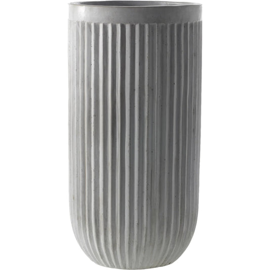 Oakland Planter by Accent Decor in grey. Made from concrete in a unique style.