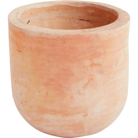 Lerato Pot by Accent Decor in terracotta. Made from ceramic in a modern style.